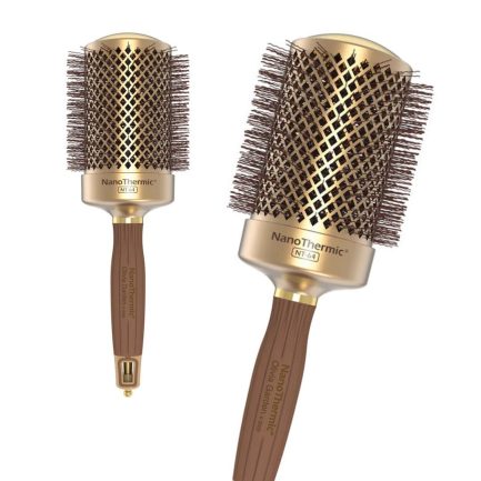 Cepillo Térmico Redondo NT-64 Olivia Garden (NanoThermic - Ceramic + ion) (22cm Diámetro)