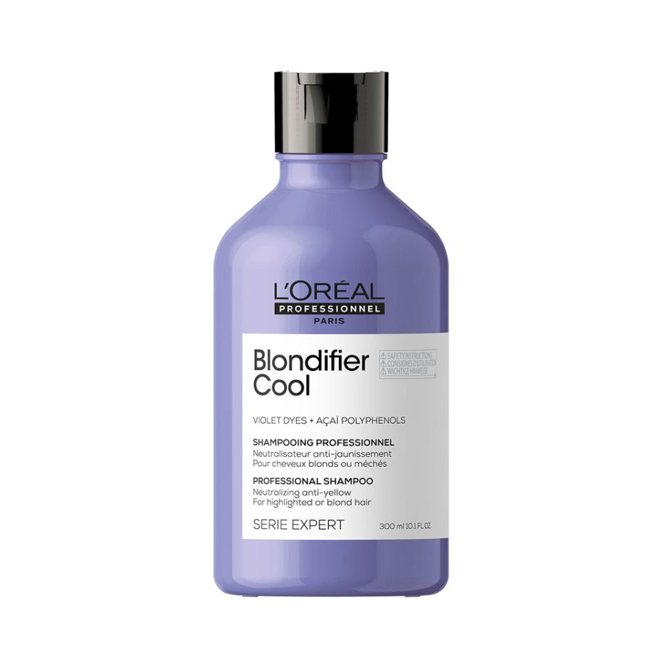 shampoo blondifier cool loreal para cabello rubio