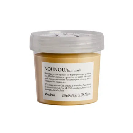 Mascarilla Davines NOU NOU para Cabello Maltratado por Proceso Químicos 250ml