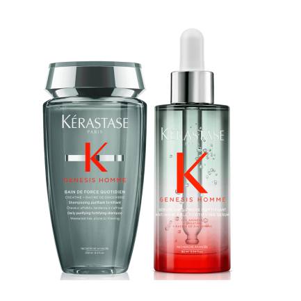 Control Caída Hombre Génesis Shampoo Quotidien y Serúm Kerastase