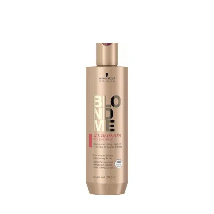 Shampoo para Cuidado de Rubios BLOND ME All Blondes de Schwarzkopf 300ml (Medio a Grueso)