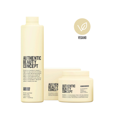 Dúo Replenish para Reparar el Cabello Dañado Authentic Beauty Concept