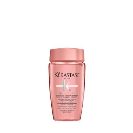 Shampoo Kérastase Riche Chroma Absolu Respect Cuidado del color 80ml (Medios a Gruesos) - Travel Size