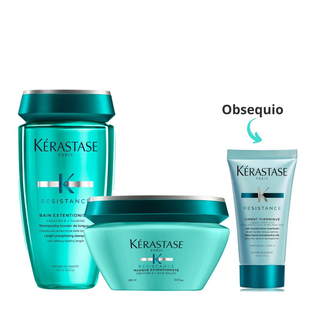 shampoo_mascarilla_termo protector_extentioniste_ciment thermique_cuidado de largo_puntas_fuerza_john navas studio_obsequio