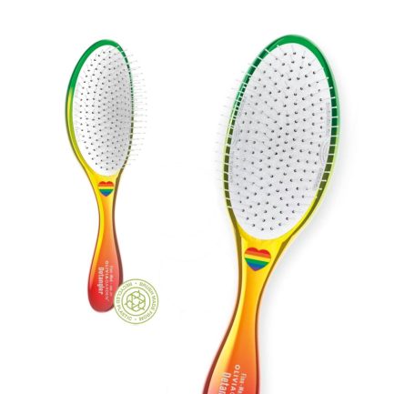 Cepillo Desenredante Dentangler para Cabello Fino a Medio de Olivia Garden (Edición limitada OG PRIDE)