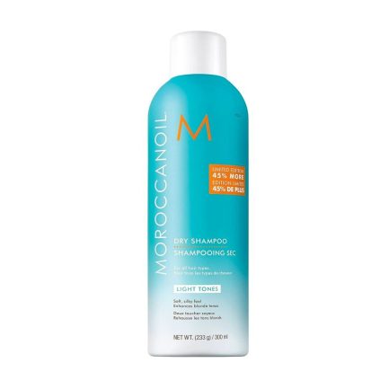 Shampoo Seco Tonos Claros Moroccanoil 300ml Limpieza y Frescura (Edición Limitada)