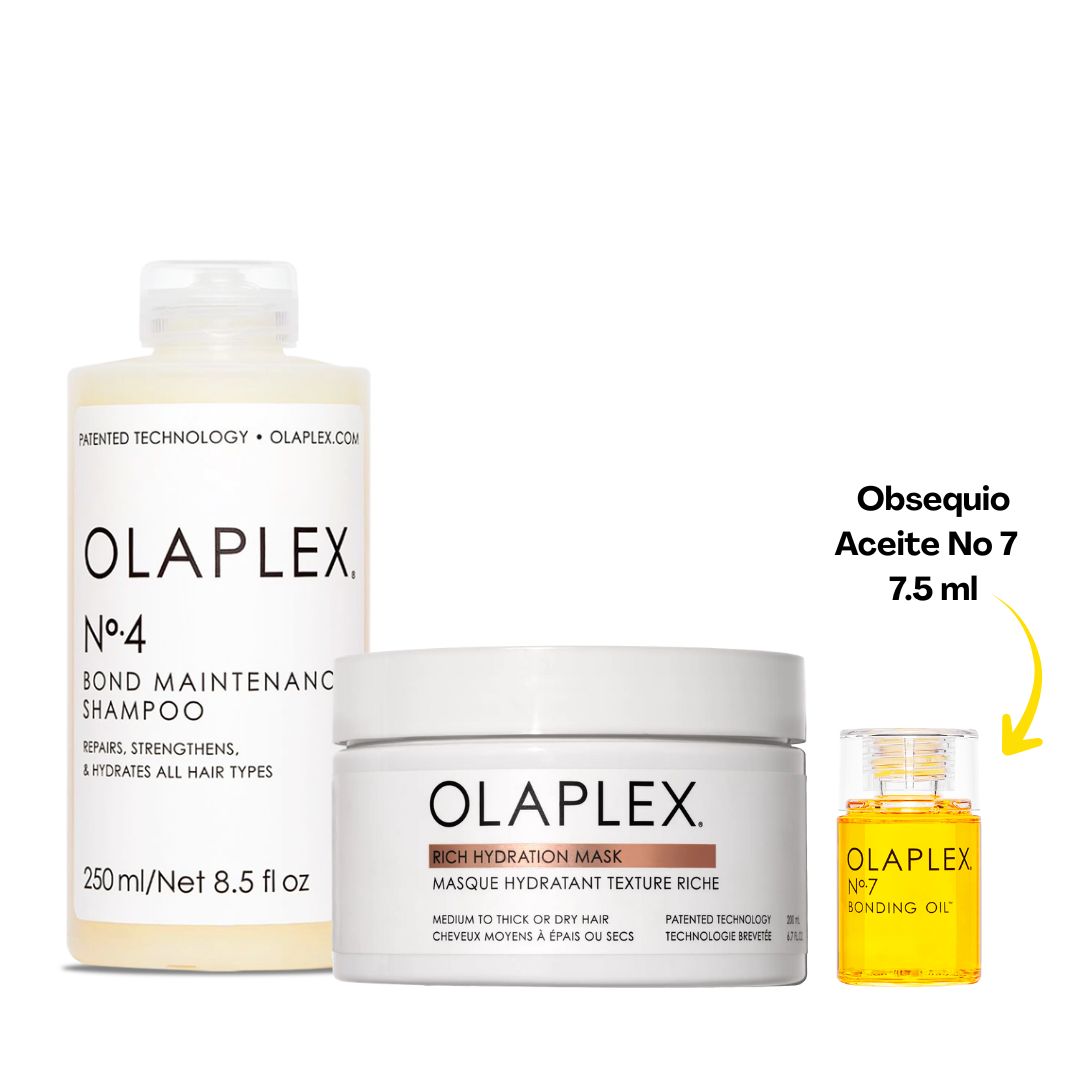 Olaplex_reparacion_aceite_anti frizz_john navas_termo protector_shampoo_mascarilla_fuerza_N4, N7 travel