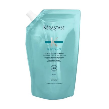 Recargable Shampoo Kérastase Résistance Bain Force Architecte Cabello Dañado y Frágil 500ml Reparación Capilar